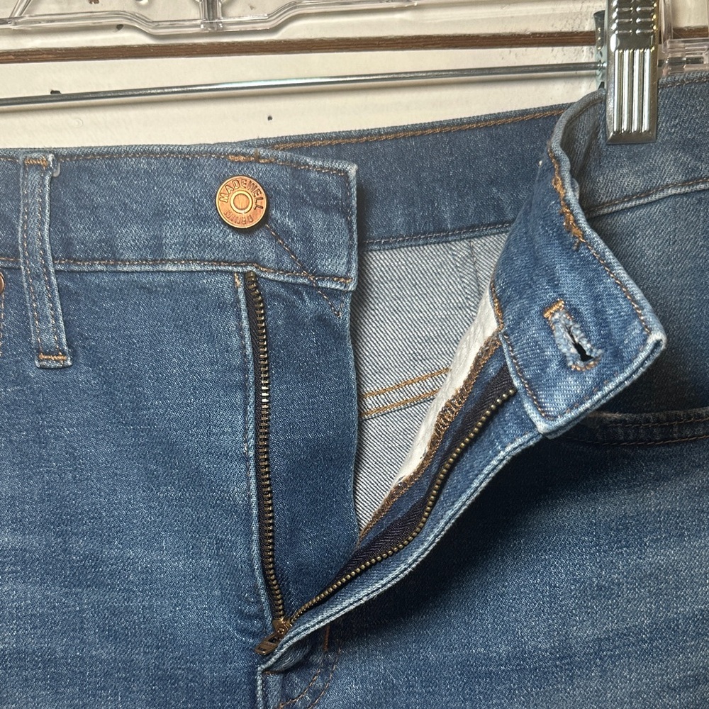 Madewell High Rise Denim Shorts Size 28 - Picture 5 of 9